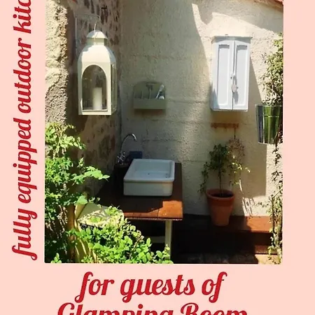 Glamping The Rose Garden With Own Garden - External Shower & Toilet And Kitchen *